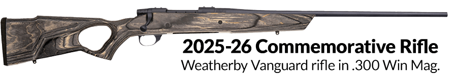 Weatherby Vanguard Commemorative Rifle