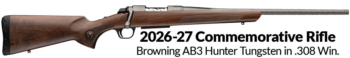 2026-2027 Commemorative Browning AB3 Rifle